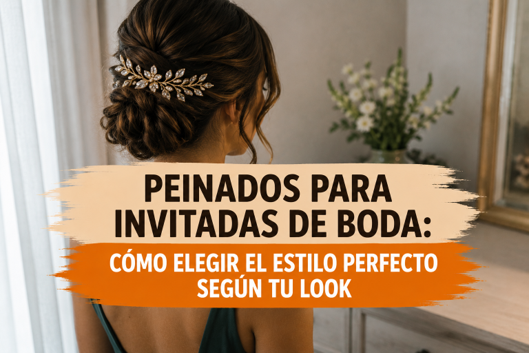 Lee más sobre el artículo Peinados para invitadas de boda: cómo elegir el estilo perfecto según tu look