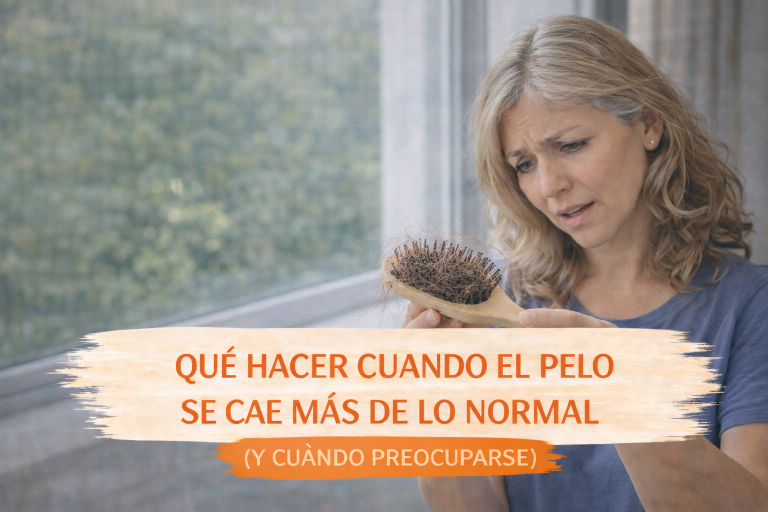 Lee más sobre el artículo Qué hacer cuando el pelo se cae más de lo normal (y cuándo preocuparse)